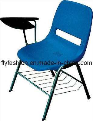Silla de acero plástica del entrenamiento de la escuela con la tablilla