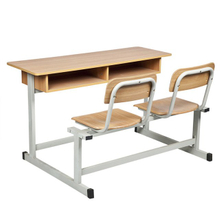 El últimos escritorio y silla dobles del estudiante fija (SF-06D)