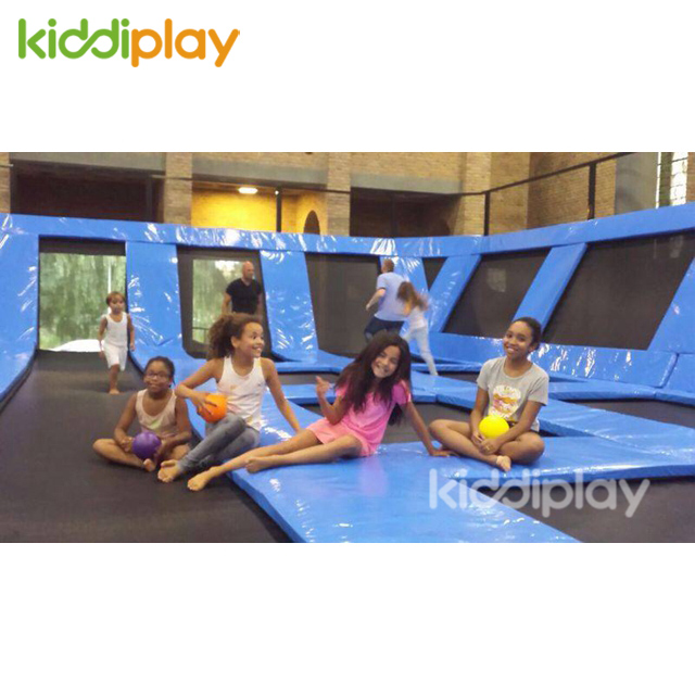 kiddipay大型蹦床公园超级儿童成人健身蹦蹦床游乐园设备