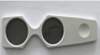 Gafas polarizadas para sala de optometría