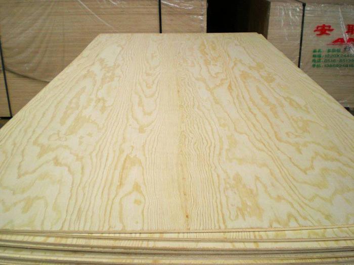 Pine Plywood Poplar Core E1 Glue for Furniture