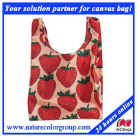 Recyclable Nylon Shopper Tote Carrier Bag