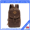 100% Cotton Canvas School Bag Backpack (SBB-027)