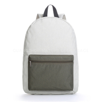  2018 Student lightweight polyester mix colour daypack backpack 