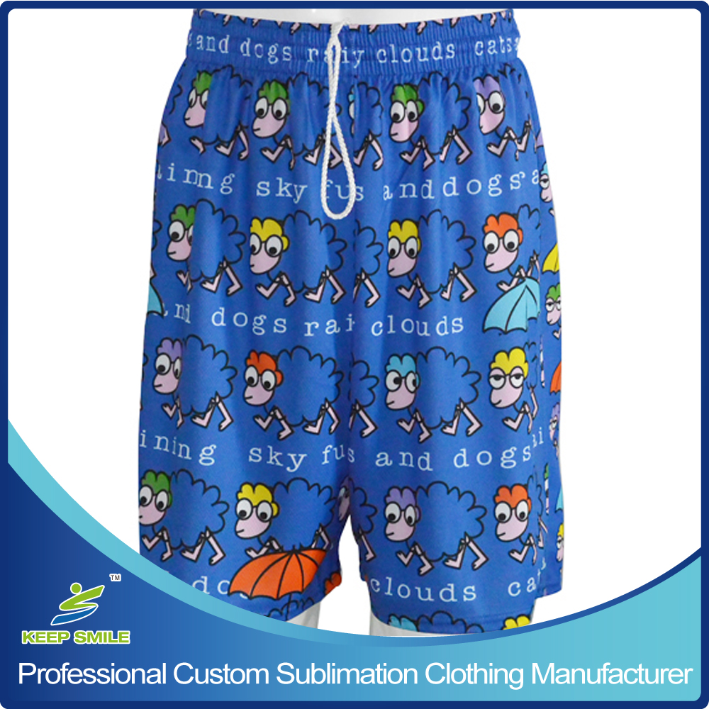 Boy's Sublimation Lacrsse Shorts with Custom Designs