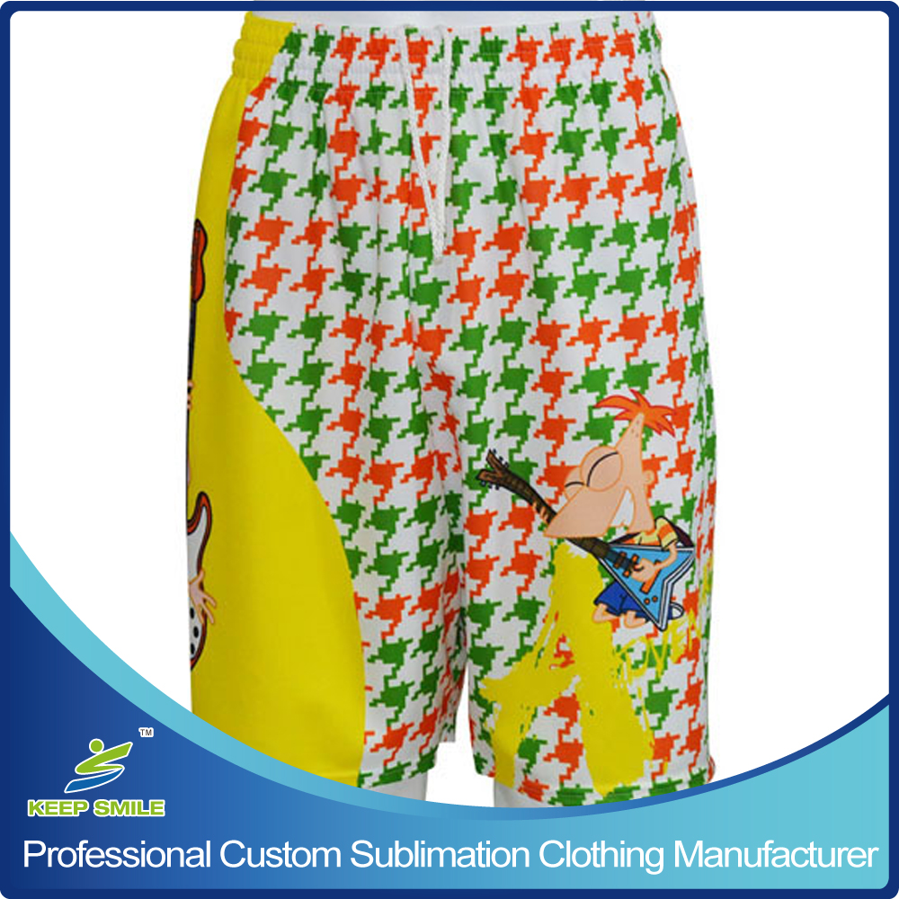 Custom Sublimation Lacrosse Shorts with 2 Pockets