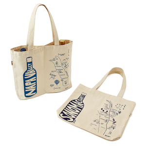 Eco-Cotton Canvas Double Wine Tote Bag
