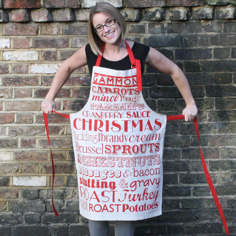 Christmas Dinner Apron for adults