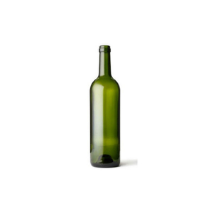 Green Color Glass Wine Bottles