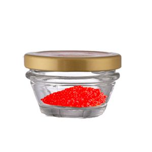 2oz Glass Caviar Jar