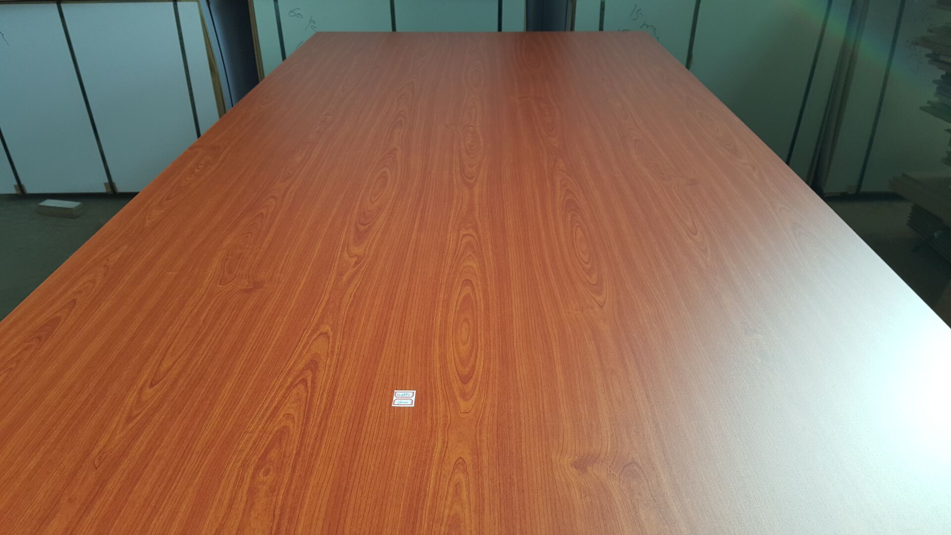 E1 grade cherry colour melamine MDF