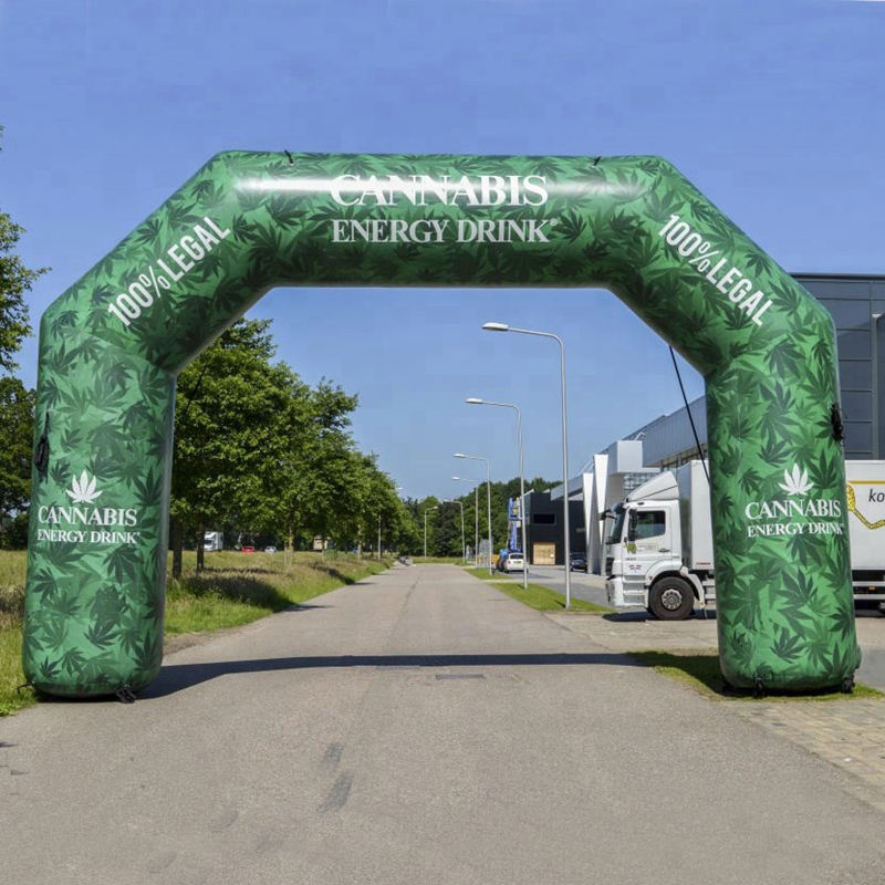 Customized Inflatable Arch Gate for Race, Sport, and Advertising Events Start/Finish Line Entrance Inflatable Arch