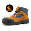 Anti Slip Mid Cut Steel Toe Safety Shoes Sports