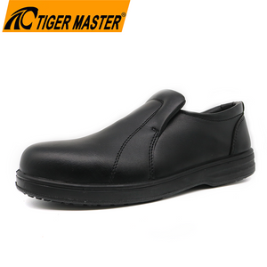 Microfiber leather composite toe executive safety shoes for men