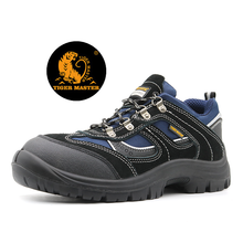 Non-slip PU Outsole Steel Toe Mid Plate Safety Sport Shoes