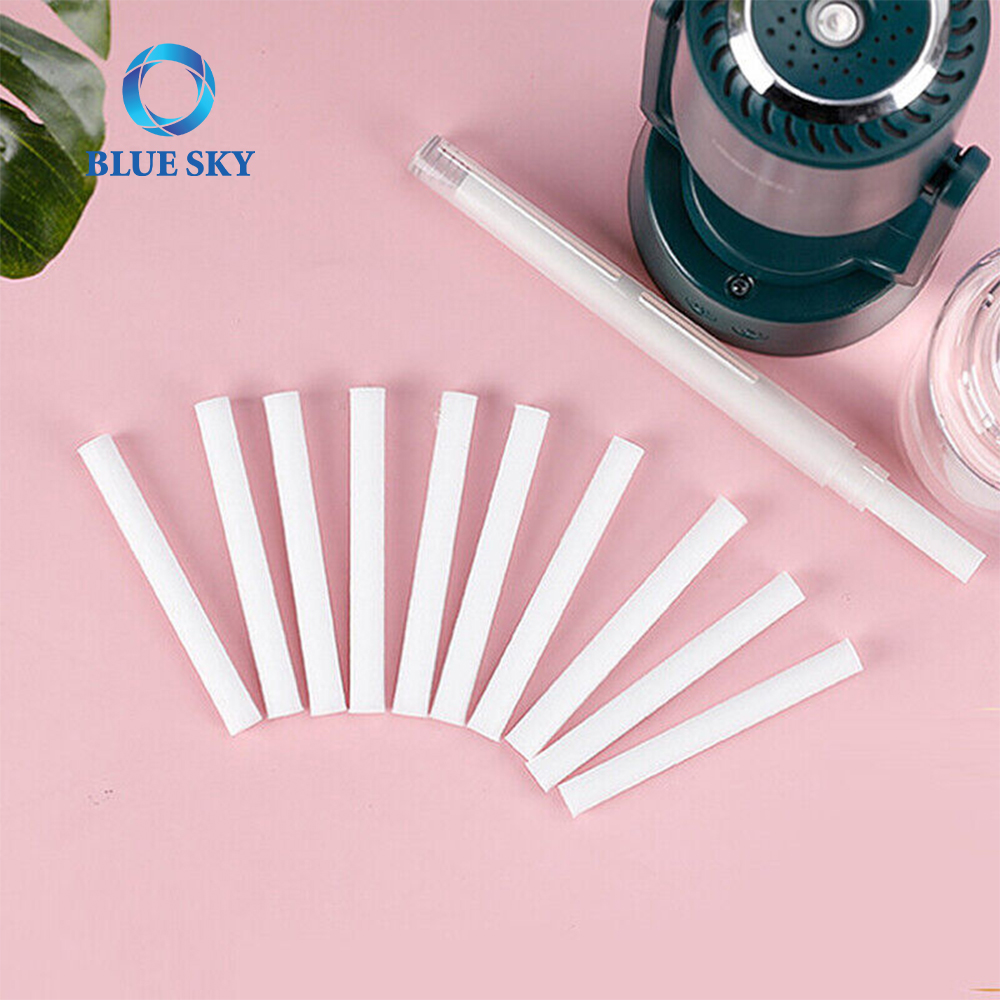 Humidificador de 8mm, recambio de filtro de esponja de algodón, piezas de repuesto de viaje para humidificador de niebla fría