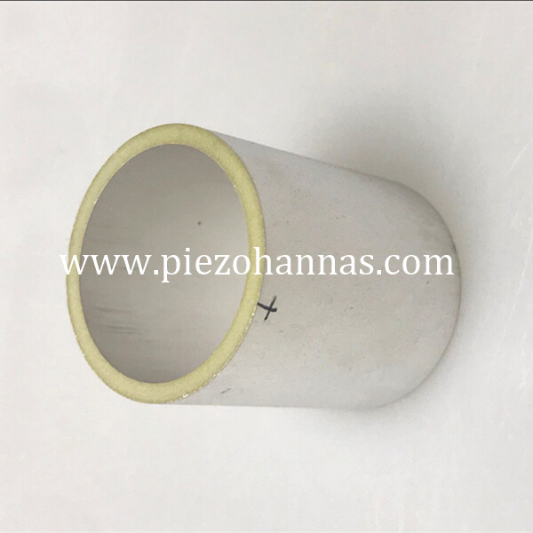 Cilindro cerâmico piezoelétrico PZT5A para ecobatímetro