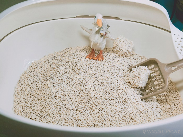 TOFU CAT LITTER，an better remove the odor of excreta, inhibit bacteria
