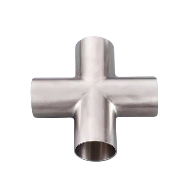 Санитарная нержавеющая сталь четырехсторонний крест
