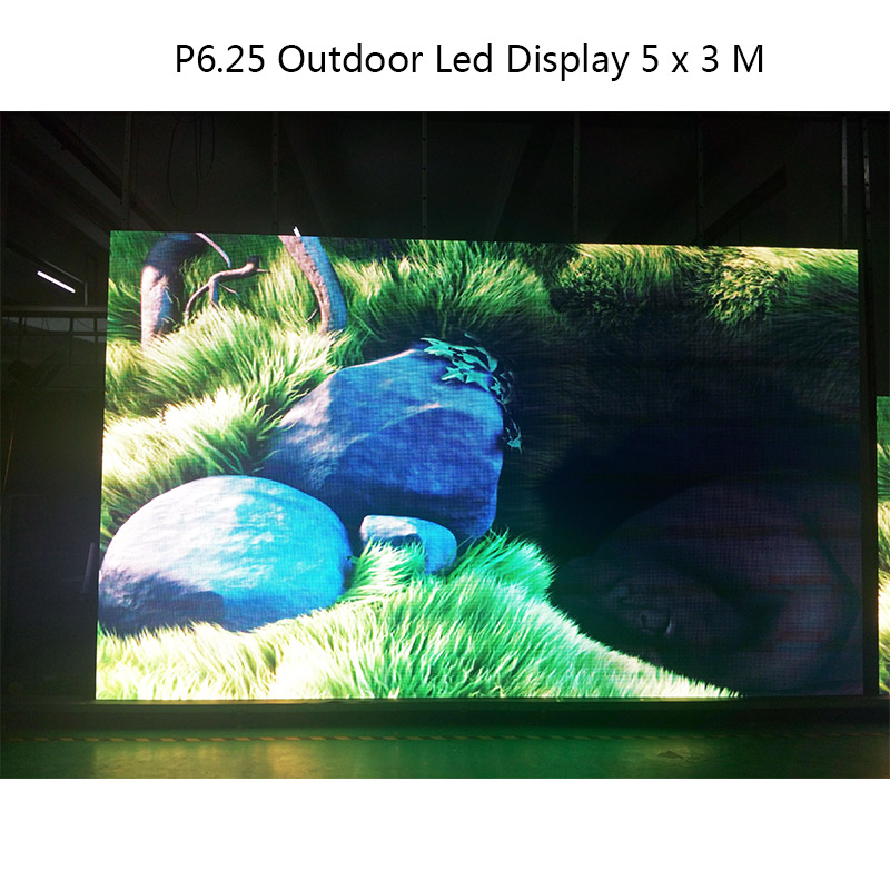P6.25户外低价500x500mm LED面板租赁显示器