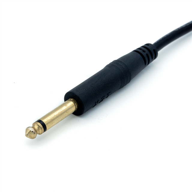  Cable de audio del cable del rca del cable de 6.5mm a rca
