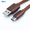 Cable de carga USB de cuero para el tipo C