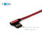 Cable de carga USB de lado doble de 90 grados para el tipo C