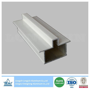White Powder Coated Aluminium Profile as Window Frame