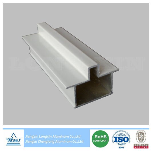 White Powder Coated Aluminium Profile as Window Frame