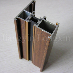 Aluminium Profile for Windows Thermal Break Wooden Print