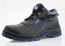 Deltaplus sole split embossed leather work safety shoe