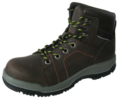 New style very cheap crazy horse leather PU sole work men safety shoes