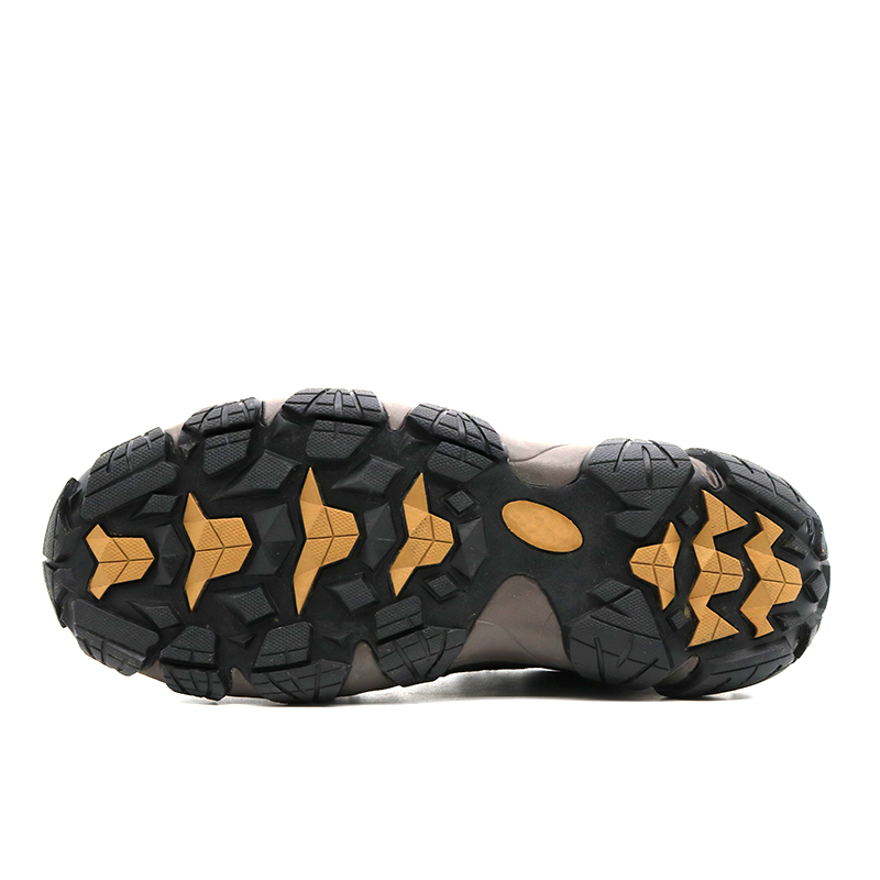 Shock Absorption Waterproof Outdoor Safety Shoes Fiberglass Toe