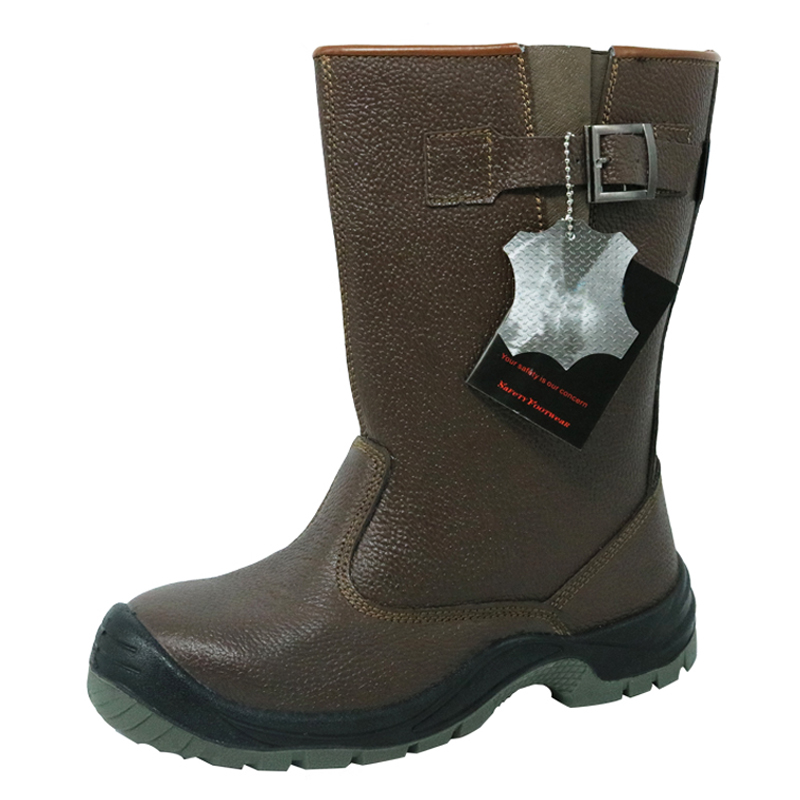 W1002-BR Leather Welding Work Boots for Welder - Buy work boots ...
