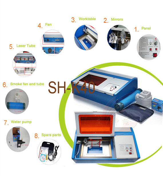 Máquina de grabado láser SH-K40