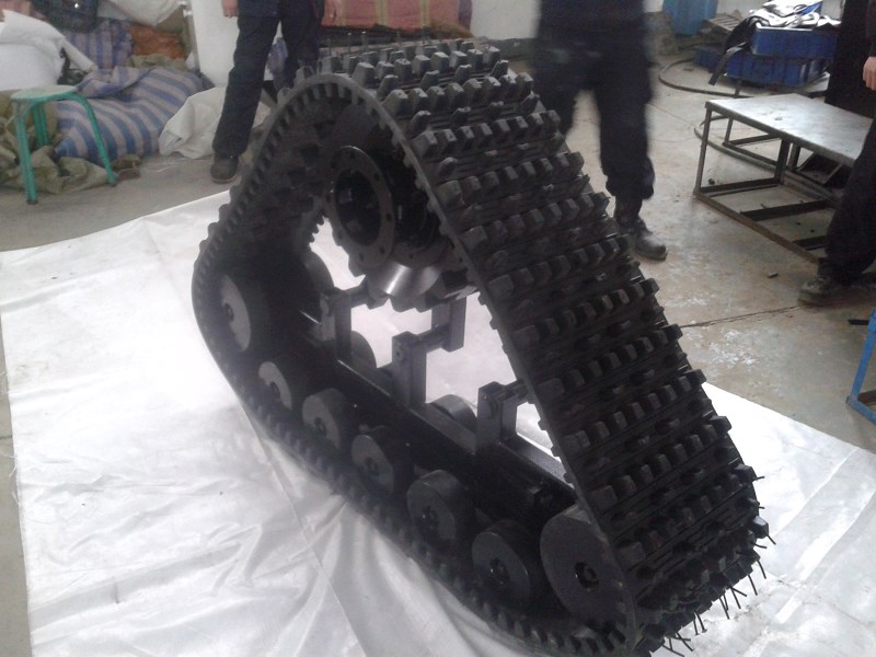 Rubber Track Conversion System - Buy rubber track kits, Snow Rubber ...