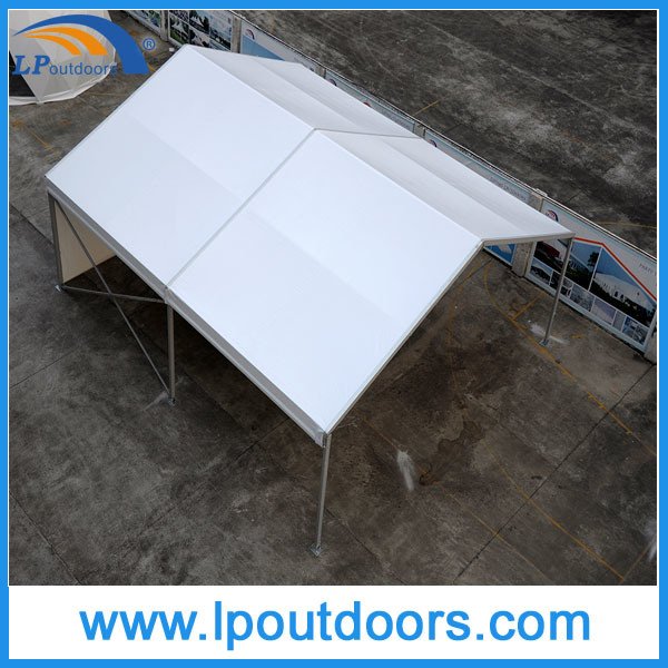 9m 30' 户外透明跨度白色 PVC 活动帐篷