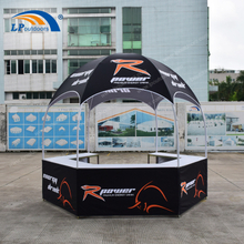 东莞工厂批发易组装3x3米可移动六角拱形广告帐篷
