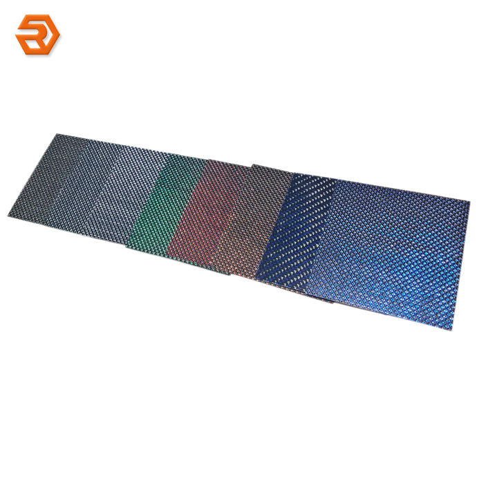 Colored 3K Carbon Fiber Fabric / Cloth for Producing Carbon Fiber