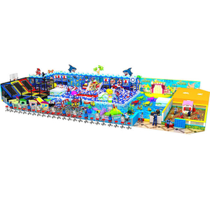 Ocean Theme Indoor Amusement Park Play Area Kids Soft Playground