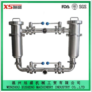 Санитарно-гигиенический дуплексный фильтр L из нержавеющей стали Ss316L