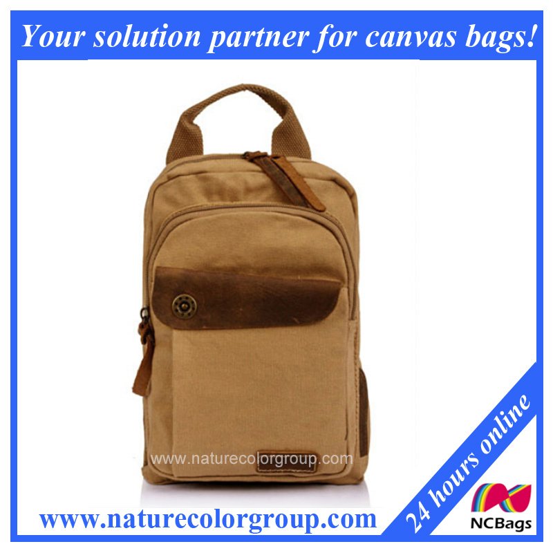 High Quality Fashion Canvas Backpack (SBB-022)
