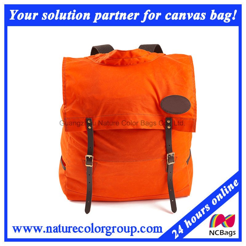 Mens Leisure Canvas Backpack for Traveling and Hunter