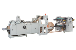 RXZD-400/600+YT-4800 Automatic High Speed Paper Bag Machine With Flexo Printing Machine