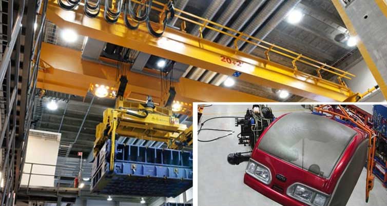 Overhead Cranes Designed For Automotive Industry