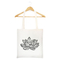 High Quality recycled cotton canvas tote printing bags for girls