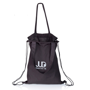 Black tote rucksack multi way backpack tote bag