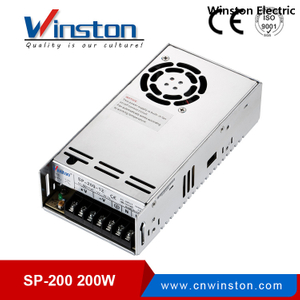 SP-200 Fuente de alimentación conmutada de CA a CC de 200 W de salida única con función PFC