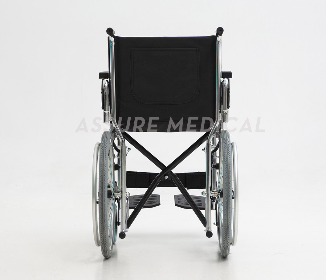 Steel Manual Wheelchair, 20" Spoke Wheel (YJ-BL07D) from China