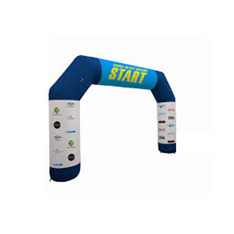 Eye-Catching and Durable China Advertising Promotion Inflatable Entrance Arch for Large Race Events
